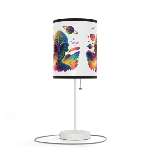 Cosmic Alien Table Lamp - Vibrant Home Decor for Space Lovers, Nightstand Lighting, Unique Gift for Kids and Adults, Boho Vibe - Image 15