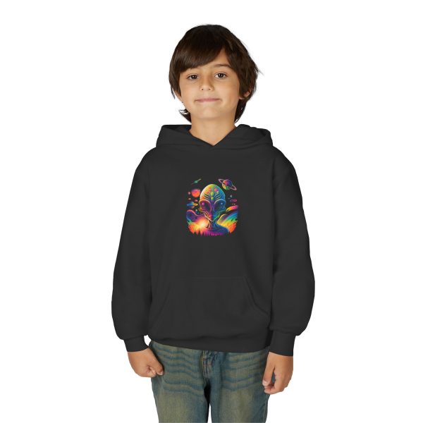 Youth Heavy Blend Hooded Sweatshirt - Image 7