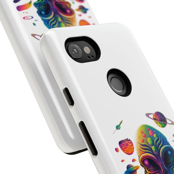 Alien Galaxy Phone Case, Space Themed Tough Case for Teens, Colorful Phone Cover, Gift for Sci-Fi Lovers, Trendy Mobile Accessory - Image 196