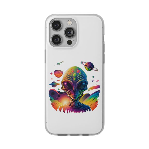 Colorful Alien Galaxy Phone Case, Cosmic Phone Cover, Unique Gift for Space Lovers, Festival Accessory, Astronaut Art Case - Image 209