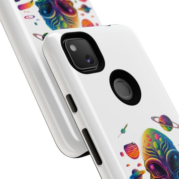 Alien Galaxy Phone Case, Space Themed Tough Case for Teens, Colorful Phone Cover, Gift for Sci-Fi Lovers, Trendy Mobile Accessory - Image 238