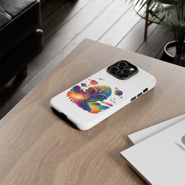Colorful Alien Phone Case, Galaxy Design, Sci-Fi Accessories, Gifts for Space Lovers, Unique Mobile Cover, Tough Cases - Image 82