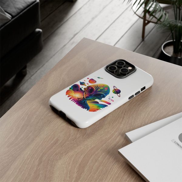 Colorful Alien Phone Case, Galaxy Design, Sci-Fi Accessories, Gifts for Space Lovers, Unique Mobile Cover, Tough Cases - Image 78