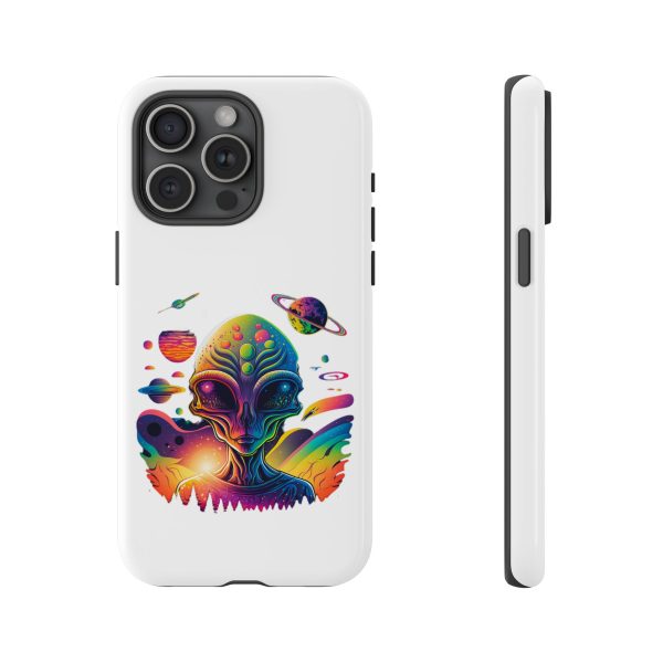 Alien Galaxy Phone Case, Space Themed Tough Case for Teens, Colorful Phone Cover, Gift for Sci-Fi Lovers, Trendy Mobile Accessory - Image 117