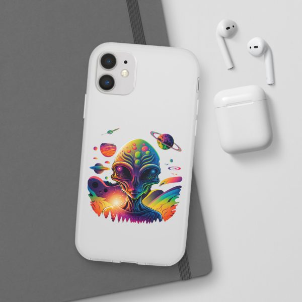 Colorful Alien Galaxy Phone Case, Cosmic Phone Cover, Unique Gift for Space Lovers, Festival Accessory, Astronaut Art Case - Image 36