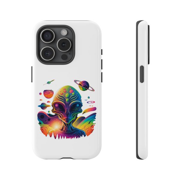 Alien Galaxy Phone Case, Space Themed Tough Case for Teens, Colorful Phone Cover, Gift for Sci-Fi Lovers, Trendy Mobile Accessory - Image 111