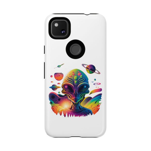 Colorful Alien Phone Case, Galaxy Design, Sci-Fi Accessories, Gifts for Space Lovers, Unique Mobile Cover, Tough Cases - Image 237