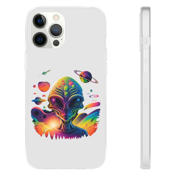 Colorful Alien Galaxy Phone Case, Cosmic Phone Cover, Unique Gift for Space Lovers, Festival Accessory, Astronaut Art Case - Image 52