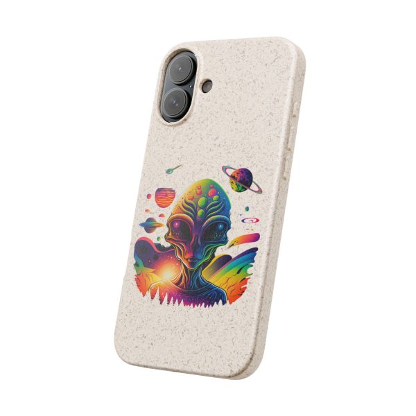 Vibrant Alien Biodegradable Phone Case | Eco-Friendly, Galaxy Inspired, Unique Gift, Trendy Phone Cover, For Space Lovers - Image 198