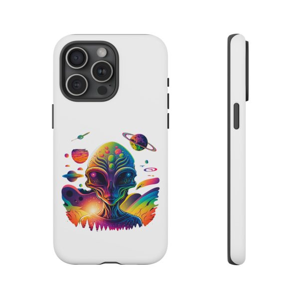 Alien Galaxy Phone Case, Space Themed Tough Case for Teens, Colorful Phone Cover, Gift for Sci-Fi Lovers, Trendy Mobile Accessory - Image 120
