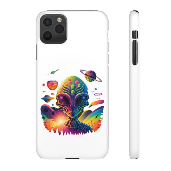 Vibrant Alien Snap Case for Galaxy Lovers | Cosmic Phone Cover, Space Art, Unique Gift for Sci-Fi Fans, Phone Accessory - Image 47