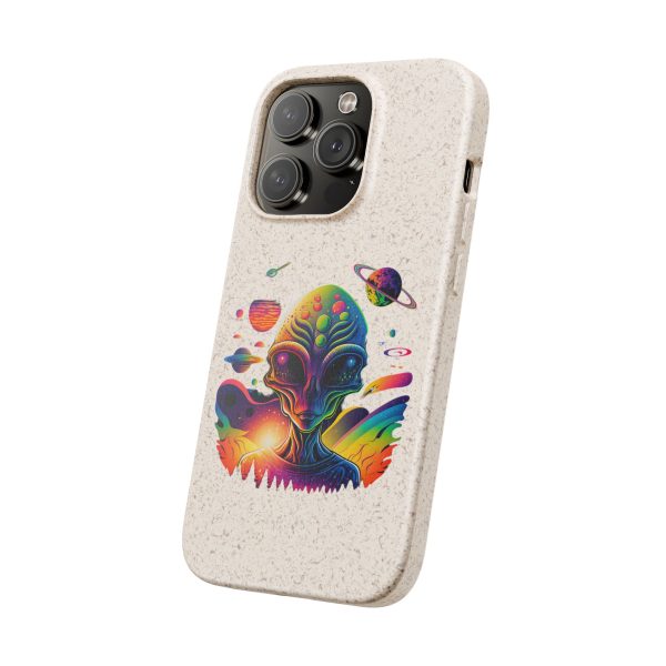 Vibrant Alien Biodegradable Phone Case | Eco-Friendly, Galaxy Inspired, Unique Gift, Trendy Phone Cover, For Space Lovers - Image 182
