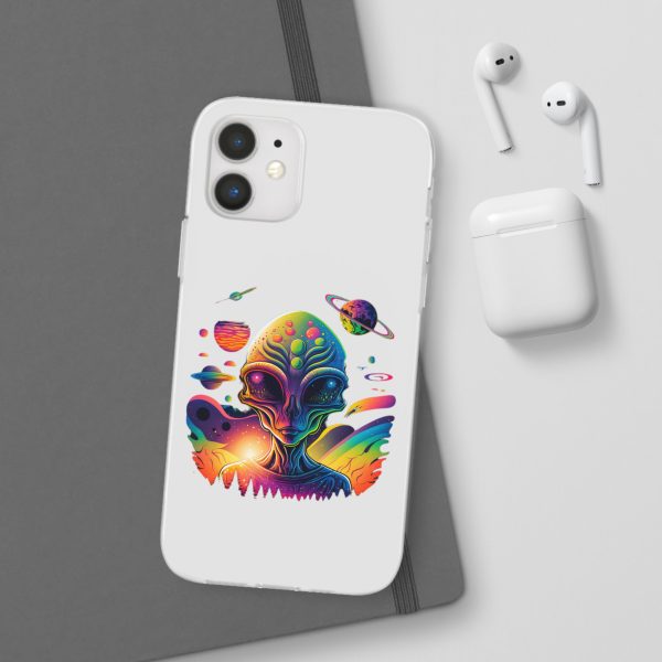 Colorful Alien Galaxy Phone Case, Cosmic Phone Cover, Unique Gift for Space Lovers, Festival Accessory, Astronaut Art Case - Image 57