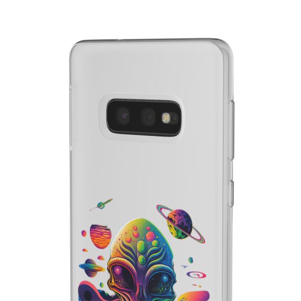 Colorful Alien Galaxy Phone Case, Cosmic Phone Cover, Unique Gift for Space Lovers, Festival Accessory, Astronaut Art Case - Image 124