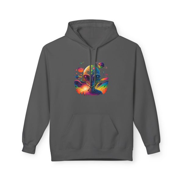 Vibrant Artistic Fleece Hoodie, Cozy Unisex Sweatshirt, Colorful Graphic Hoodie, Trendy Casual Wear, Unique Gift Idea, Streetwear Style - Image 49