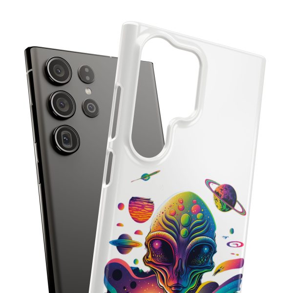 Vibrant Alien Snap Case for Galaxy Lovers | Cosmic Phone Cover, Space Art, Unique Gift for Sci-Fi Fans, Phone Accessory - Image 224