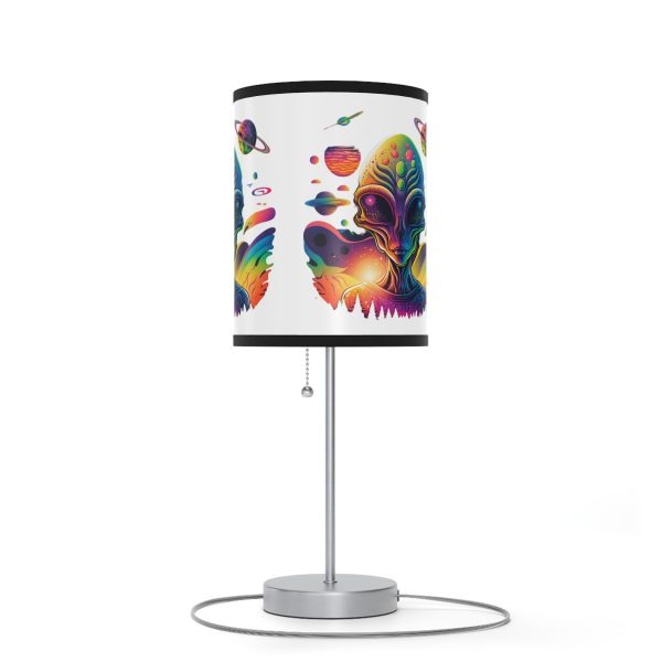 Cosmic Alien Table Lamp - Vibrant Home Decor for Space Lovers, Nightstand Lighting, Unique Gift for Kids and Adults, Boho Vibe - Image 12