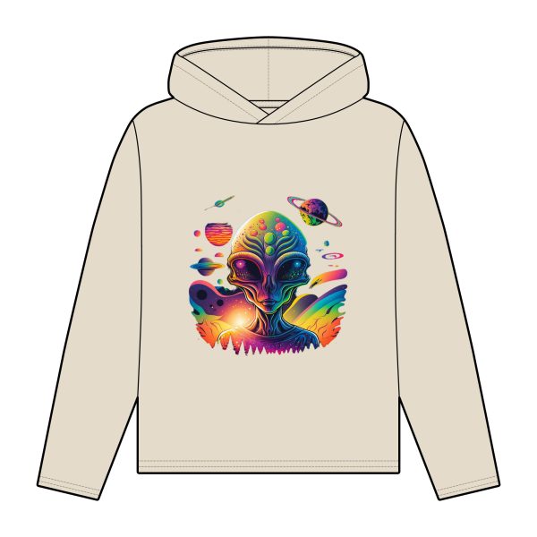 Women's Organic Relaxed Fit Hoodie - Image 3
