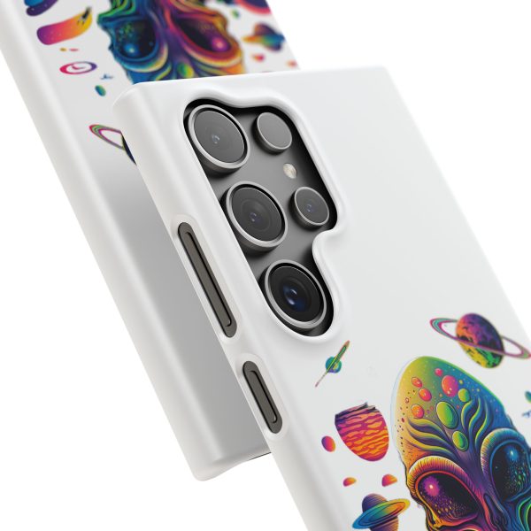 Vibrant Alien Snap Case for Galaxy Lovers | Cosmic Phone Cover, Space Art, Unique Gift for Sci-Fi Fans, Phone Accessory - Image 208