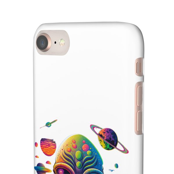 Vibrant Alien Snap Case for Galaxy Lovers | Cosmic Phone Cover, Space Art, Unique Gift for Sci-Fi Fans, Phone Accessory - Image 4