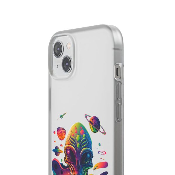 Colorful Alien Galaxy Phone Case, Cosmic Phone Cover, Unique Gift for Space Lovers, Festival Accessory, Astronaut Art Case - Image 206