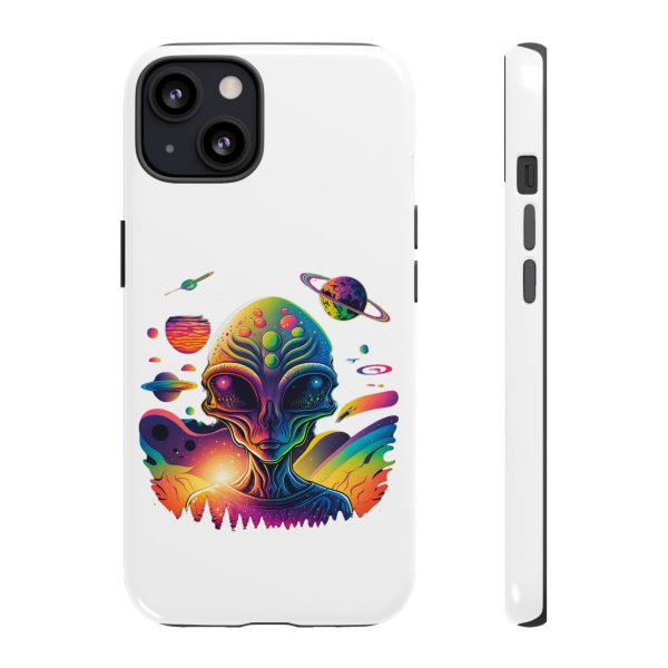 Colorful Alien Phone Case, Galaxy Design, Sci-Fi Accessories, Gifts for Space Lovers, Unique Mobile Cover, Tough Cases - Image 27
