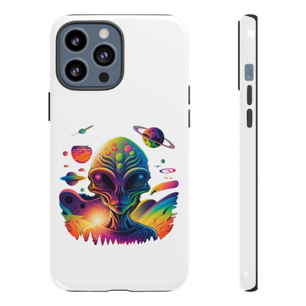 Colorful Alien Phone Case, Galaxy Design, Sci-Fi Accessories, Gifts for Space Lovers, Unique Mobile Cover, Tough Cases - Image 39