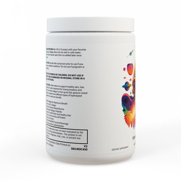 Collagen Peptides Type I & III Supplement (350g, 12.3oz) - Image 2