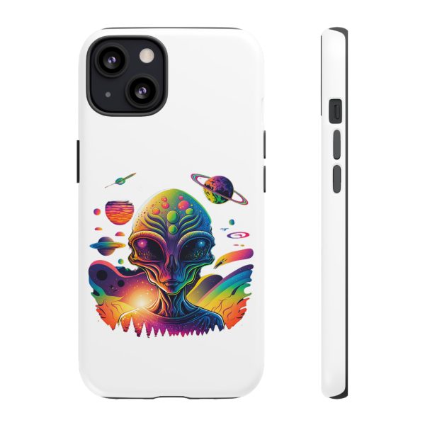 Colorful Alien Phone Case, Galaxy Design, Sci-Fi Accessories, Gifts for Space Lovers, Unique Mobile Cover, Tough Cases - Image 29