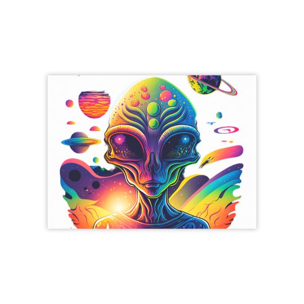 Cosmic Alien Post-it® Note Pads | Vibrant Space-Themed Sticky Notes, Office Supplies, Gifts for Sci-Fi Fans, School Accessories, [...] - Image 17