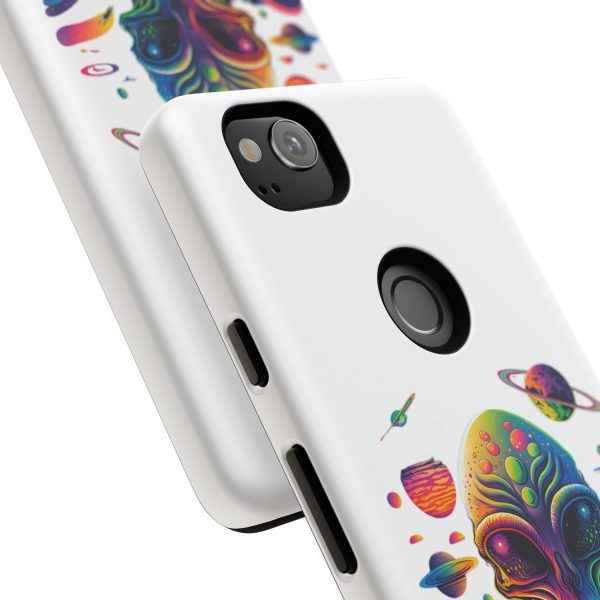 Colorful Alien Phone Case, Galaxy Design, Sci-Fi Accessories, Gifts for Space Lovers, Unique Mobile Cover, Tough Cases - Image 193