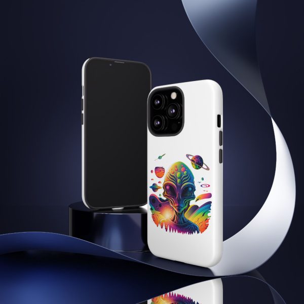 Colorful Alien Phone Case, Galaxy Design, Sci-Fi Accessories, Gifts for Space Lovers, Unique Mobile Cover, Tough Cases - Image 38