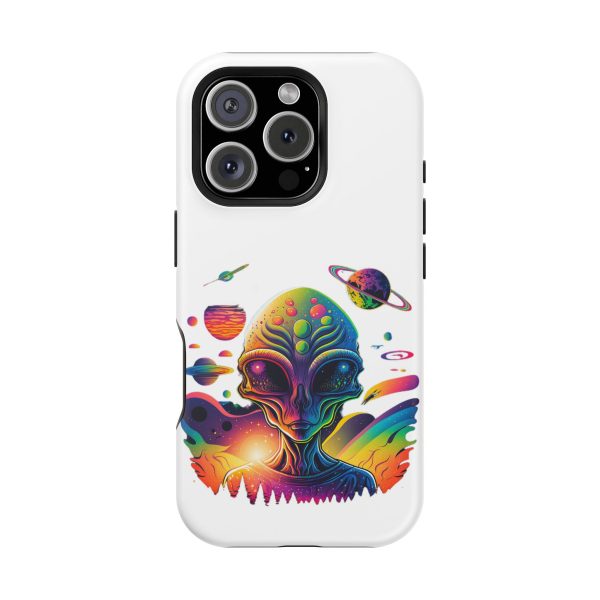Colorful Alien Phone Case for Protection and Style, Galaxy-Themed Case, Retro Vibe Case, Unique Gift for Sci-Fi Lovers, Planet Design Case - Image 127