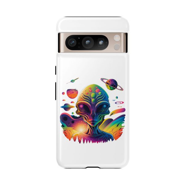 Colorful Alien Phone Case, Galaxy Design, Sci-Fi Accessories, Gifts for Space Lovers, Unique Mobile Cover, Tough Cases - Image 123