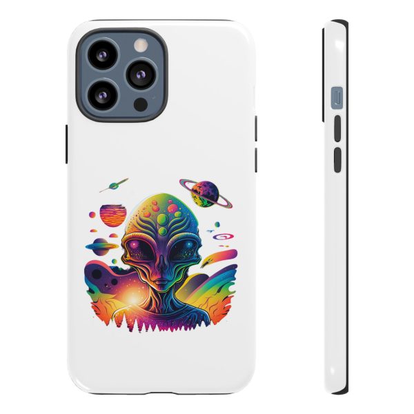 Alien Galaxy Phone Case, Space Themed Tough Case for Teens, Colorful Phone Cover, Gift for Sci-Fi Lovers, Trendy Mobile Accessory - Image 39