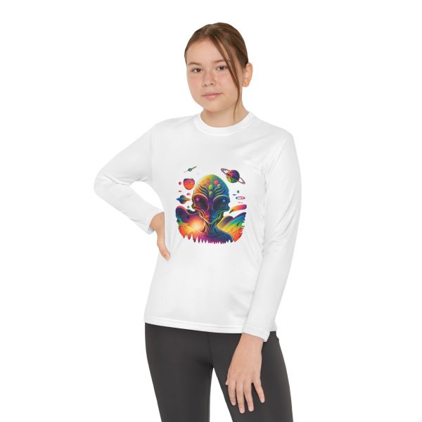 Youth Long Sleeve Competitor Tee - Image 4
