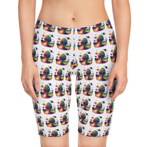 Women's Bike Shorts (AOP) - Image 3