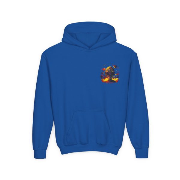 Youth Heavy Blend Hooded Sweatshirt with Colorful Graphic - Image 29