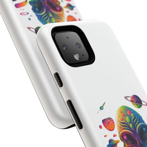 Alien Galaxy Phone Case, Space Themed Tough Case for Teens, Colorful Phone Cover, Gift for Sci-Fi Lovers, Trendy Mobile Accessory - Image 229