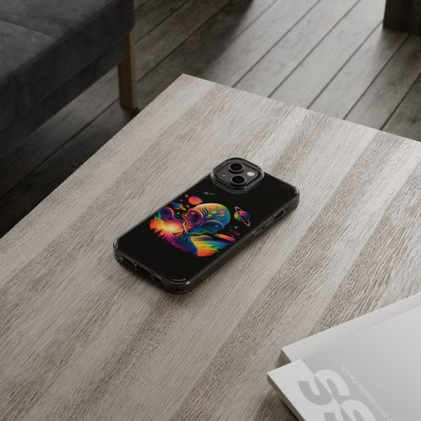 Alien Galaxy Clear Phone Case, Cosmic Phone Cover, Space Lover Gift, Unique Design for iPhone, Galaxy Phone Case - Image 35