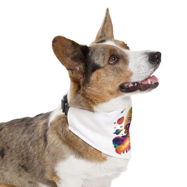 Colorful Alien Pet Bandana, Adjustable Dog Scarf, Galaxy-Themed Pet Accessory, Cute Dog Fashion, Gift for Pet Lovers - Image 11