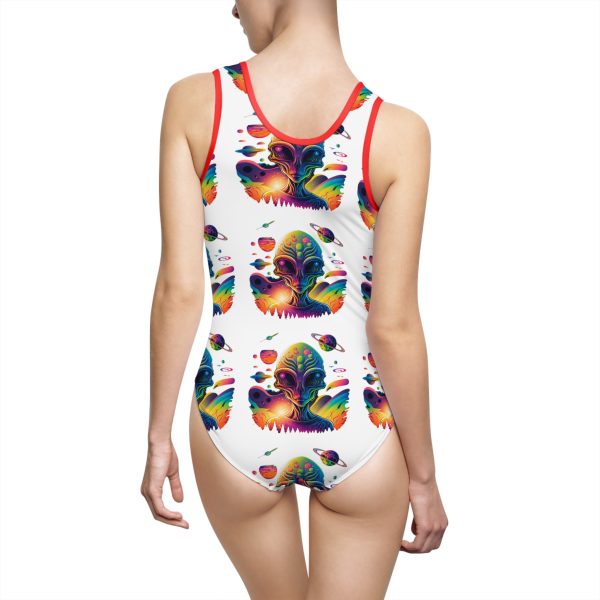 Women's Classic One-Piece Swimsuit (AOP) - Image 6