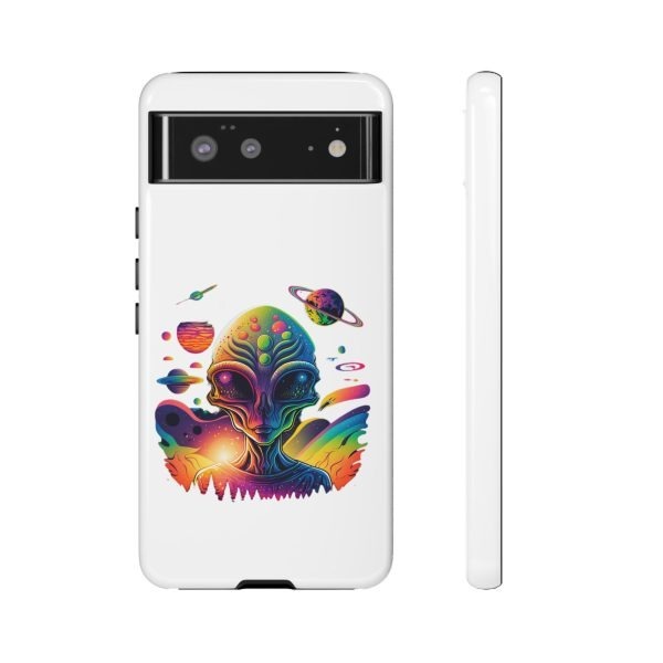 Colorful Alien Phone Case, Galaxy Design, Sci-Fi Accessories, Gifts for Space Lovers, Unique Mobile Cover, Tough Cases - Image 47