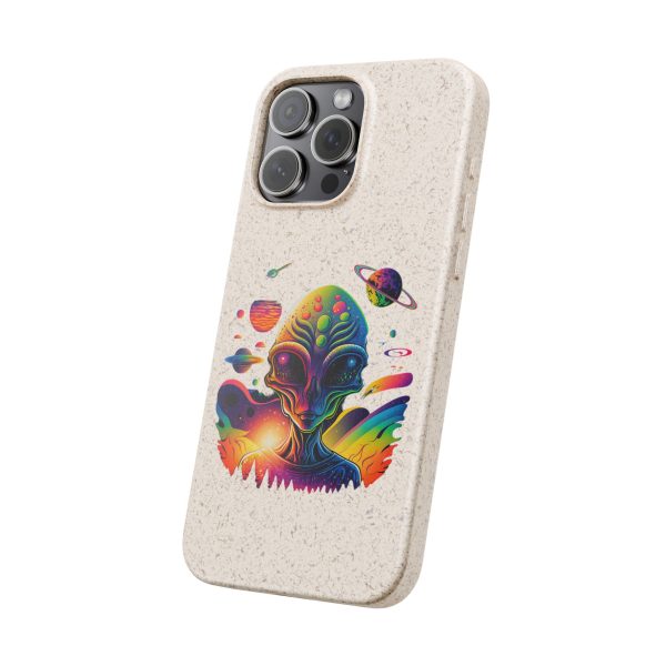 Vibrant Alien Biodegradable Phone Case | Eco-Friendly, Galaxy Inspired, Unique Gift, Trendy Phone Cover, For Space Lovers - Image 174
