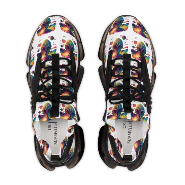 Vibrant Men's Mesh Sneakers, Colorful Athletic Shoes, Trendy Sports Footwear, Casual Everyday Sneakers, Perfect for Active Lifestyle - Image 6
