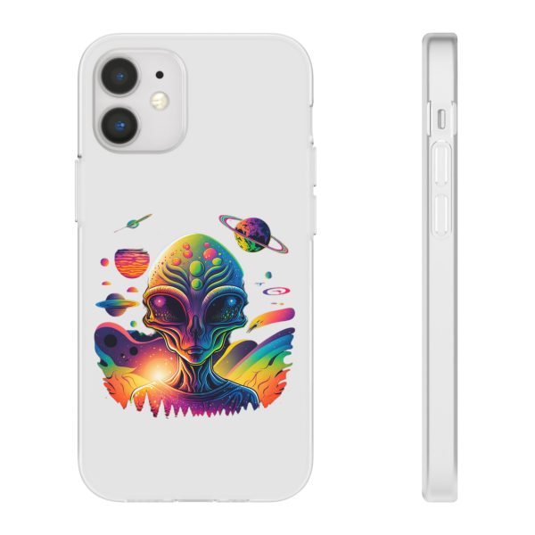 Colorful Alien Galaxy Phone Case, Cosmic Phone Cover, Unique Gift for Space Lovers, Festival Accessory, Astronaut Art Case - Image 43