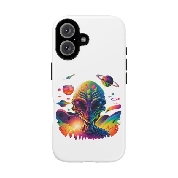 Colorful Alien Phone Case, Galaxy Design, Sci-Fi Accessories, Gifts for Space Lovers, Unique Mobile Cover, Tough Cases - Image 143