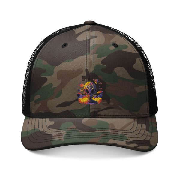 Camouflage Trucker Hat (Embroidery) - Image 5