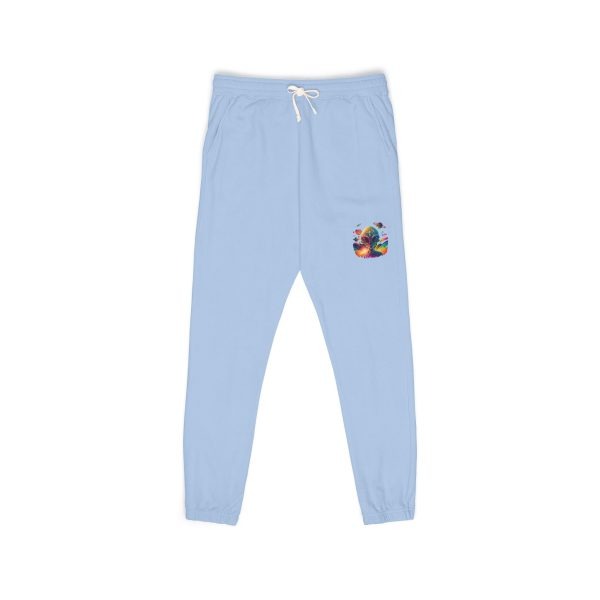 Unisex Garment-Dyed Fleece Sweatpants - Image 17