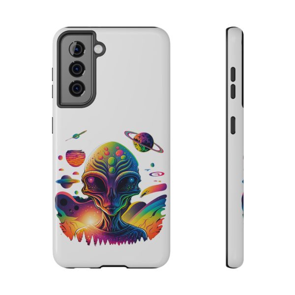 Colorful Alien Phone Case for Protection and Style, Galaxy-Themed Case, Retro Vibe Case, Unique Gift for Sci-Fi Lovers, Planet Design Case - Image 25